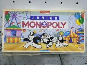 1991 WADDINGTONS MONOPOLY JUNIOR EDITION BOARD GAME 100% COMPLETE - Picture 1 of 2