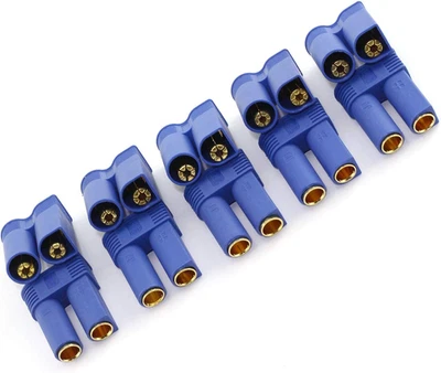 5Pairs EC5 Battery Connector Plugs Male and Female Gold Bullet Banana Plug Sets - Image 1 of 4