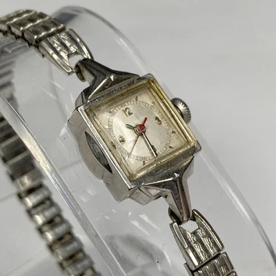 Vintage Bulova 6CFC 10K RGP Women's Ladies Manual Watch - Runs Fast - Image 1 of 4