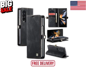 Funda Cartera Cuero Ranuras para Tarjetas Defensor Samsung Galaxy Z Plegable 4 5G - Imagen 1 de 10