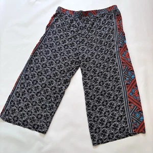 Lane Bryant Swim By Cacique Palazzo Hose Geometrisch Größe 26/28 Sommer Viskose - Bild 1 von 9