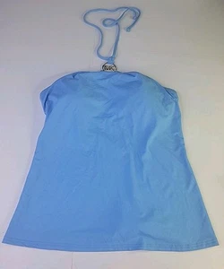 Michael Michael Kors Cruise 2019 Tankini Top Light Blue Size M $76 - Picture 1 of 11
