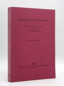 Kadmos the Phoenician RUTH B. EDWARDS 1979 1st Edition SIGNED to SINCLAIR HOOD - Picture 1 of 10