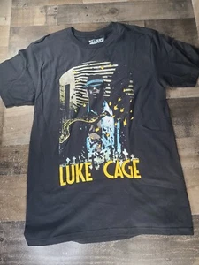 Marvel Luke Cage T-Shirt NEW Black Sizes Medium, Large - Picture 1 of 4