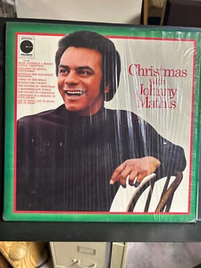 Johnny Mathis  CHRISTMAS  With STEREO  VINYL LP Record Columbia Limited Edition - Foto 1 di 8