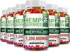 (6 Pack) Hémp Gummies High Strength Stress Relief 100% Natural Promotes Sleep US