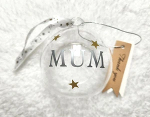 Glass Tealight Memorial Bauble - Picture 1 of 4