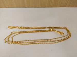 Cadena de vientre enchapada en oro media cadena de vientre banda tradicional de Bollywood india - Imagen 1 de 2