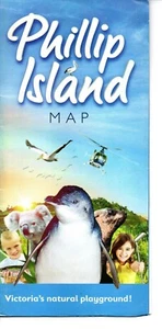 Phillip Island Information and Fold Out Map, including Seals and Penguins - Picture 1 of 3