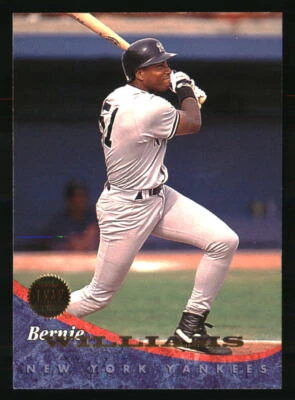 Bernie Williams 1994 Donruss #4 Baseball Card - Image 1 of 2