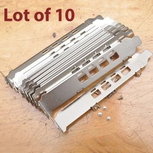 Lot de 10 supports pleine hauteur - Nvidia Quadro P400 P600 K1200 P1000 NVS510 T1000 - Photo 1/4