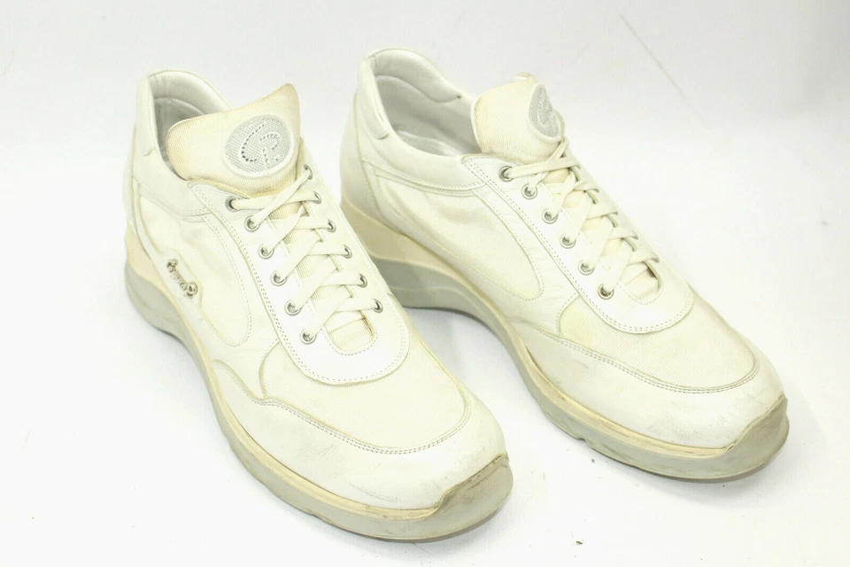 Zapatos mujer CESARE PACIOTTI talla 8.5 Europa 39 BLANCO cuero S8529 Foto 1 de 4