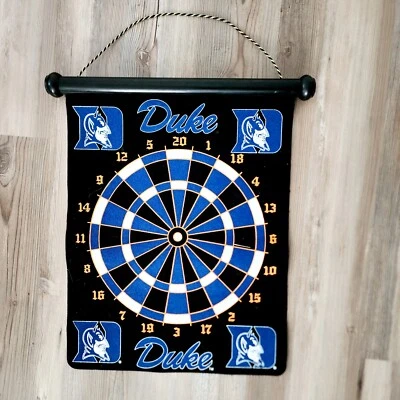 Duke University Blue Devils Magnetic Dart Board College Team  - Image 1 of 4