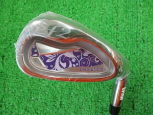NEW LADIES HYBRID IRONS LYNX GOLF CYRISTAL CAT 5PC L-FLEX IRONS SET GOLF CLUBS - Picture 1 of 5