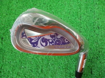 NEW LADIES HYBRID IRONS LYNX GOLF CYRISTAL CAT 5PC L-FLEX IRONS SET GOLF  CLUBS - Image 1 of 4