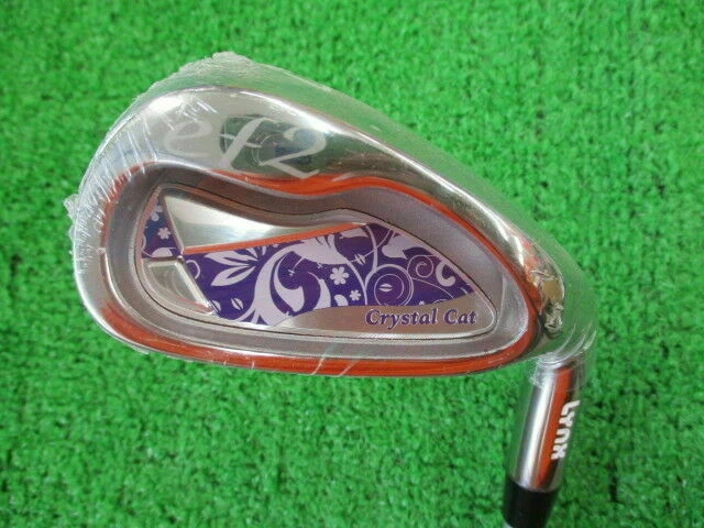 NEW LADIES HYBRID IRONS LYNX GOLF CYRISTAL CAT 5PC L-FLEX IRONS SET GOLF  CLUBS - Image 1 of 4