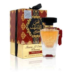 Shams Al Emarat Khususi Red Oud Eau de Parfum Unisex by Ard Al Zaafaran 100ml - Picture 1 of 2
