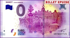PLACE STANISLAS / BILLET 0 € / NULL EURO-SCHEIN / UEFA 2017-2 - Picture 1 of 1