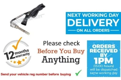 Sensore temperatura gas scarico per FIAT STILO Multi Wagon 1.9 D Multijet JTD - Immagine 1 di 4