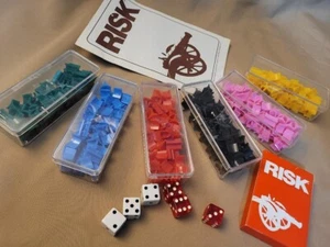 RISK Replacement Game Pieces from 1975 Board Game - Picture 1 of 4