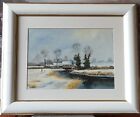 Peter Pearse Original Oil Painting Rayleigh Art Group Essex Mill Essex River