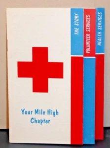 Vintage Colorado Red Cross Booklet Mile High Chapter - Picture 1 of 3