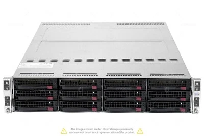 Supermicro SYS-6029TP-HTR 4x X11DPT-PS 8x Xeon Gold 6128 256 GB RAM Rails - Image 1 of 4