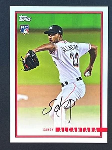 Sandy Alcantara RC 2018 Topps Rookie Year in Review SP #35 (Print Run 1.435) - Bild 1 von 2