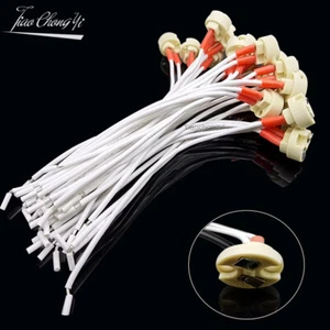MR16 Lamp Base Ceramic Socket Base 18 AWG Silicone Cable For MR11 G4 GU5.3 Blub - Picture 1 of 6