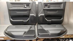 2013-2024 Dodge Ram 2500 3500 OEM Front & Rear Interior Door Trim Panels - Picture 1 of 22