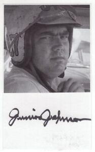 Junior Johnson (d. 2019) - NASCAR Hall of Fame - Autographed 3x5 Card
