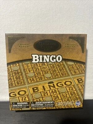 JEUX Classiques Classic Games Bingo Set 2-18 Players Ages 8 And Up - Image 1 of 2