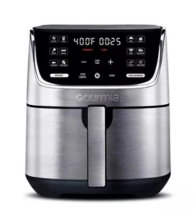 Gourmia 7 QT Digital Air Fryer with 12-One Touch Presets, GAF734, New, 13.5 in - Picture 1 of 4