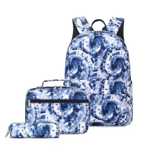 3Pcs/Set Boys Girls Kids School Backpack Rucksack Lunch Bag Pencil Bag Schoolbag - Picture 1 of 2