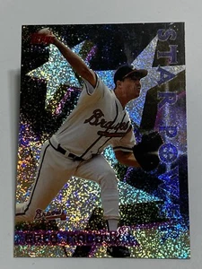 1996 Topps GREG MADDUX Star Power Boosters Sparkle #3 Atlanta Braves HOF - Picture 1 of 2