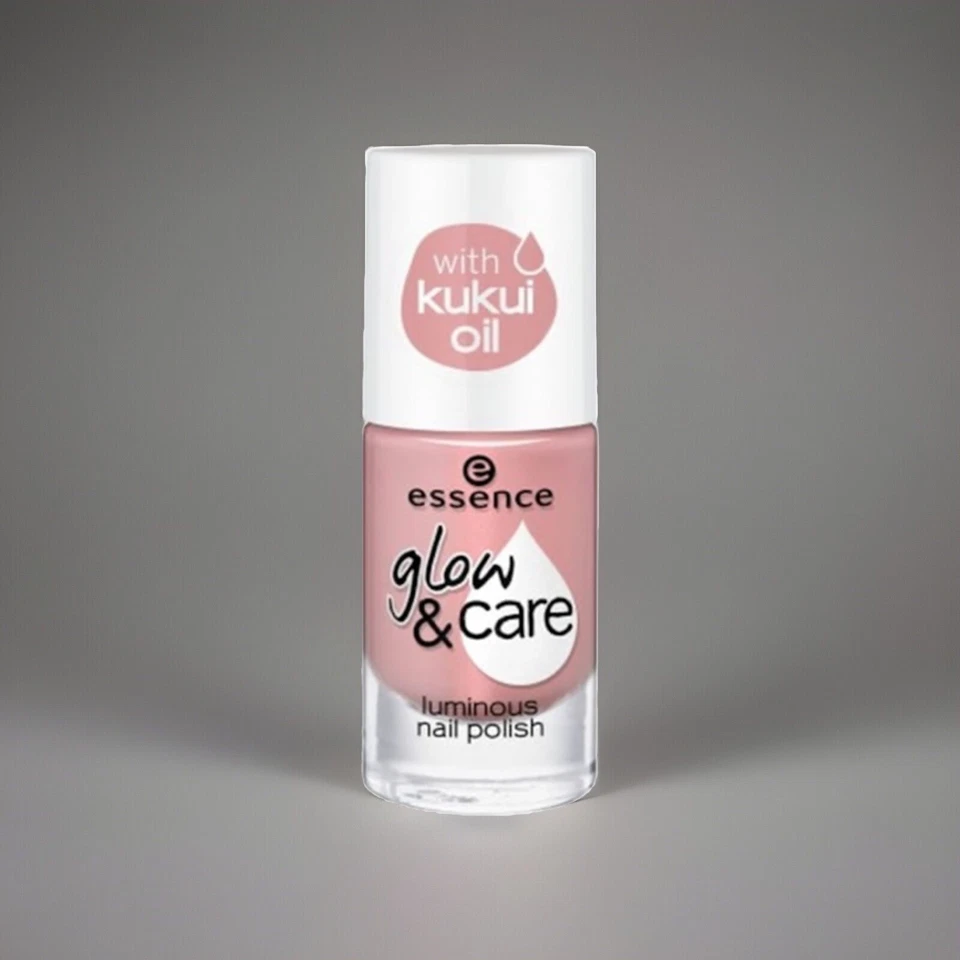 Essence GLOW CARE Nail Polish mit Kukui Öl Nagellack 02 Go For Glow 8ml NEU - Bild 1 von 1