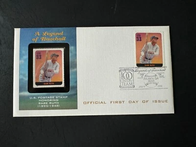 From Scott #3408 Babe Ruth Only First Day of Issue Cover - Image 1 of 2