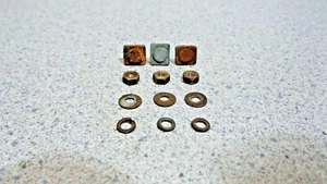 1964 VESPA GS160 GS160 MARK II MK2 ORIGINAL LEFT SIDE FRONT FENDER TRIM HARDWARE - Picture 1 of 7