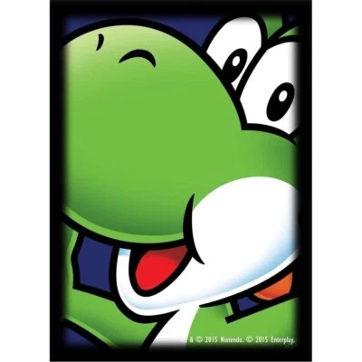 1x Yoshi | Super Mario Protector Sleeve Store & Protect Collectible Cards (2015)