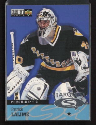1997-98 Collector's Choice StarQuest #SQ40 Patrick Lalime Pittsburgh Penguins - Image 1 of 2