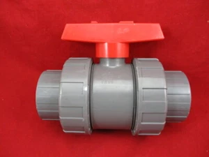 Kugelhahn 2-Wege PVC-U d 63 mm DN 50 - 2" Ventil Pool Hahn Schwimmbad  - Bild 1 von 7