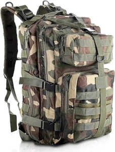 Tactical Military Backpack 14 colour Army Rucksack Camping Hiking 30L - Picture 1 of 7