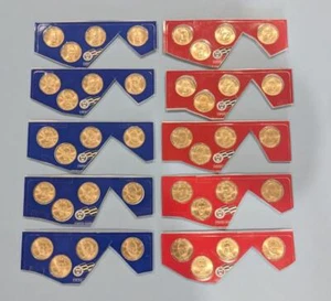 Lot of 5 2010 P&D BU Presidential Dollar Sets From SATIN Mint Set-40 coins - Picture 1 of 1