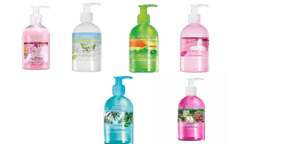 Avon Senses Daily Hand Wash Soap 250ML Assorted