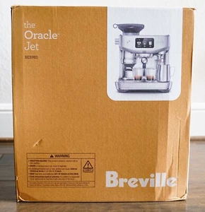 Breville Oracle Jet Espresso Machine Brushed Stainless Steel BRAND NEW BES985 - Picture 1 of 1
