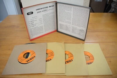 JIMMY DORSEY "CONTRASTING MUSIC" 45RPM 7" RECORD EXC/NM x4 [BOX SET] [R3-C1] - Image 1 of 4