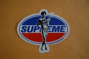SUPREME Hysteric Glamour Girl Sticker White Red Blue box logo camp cap tnf - Picture 1 of 1