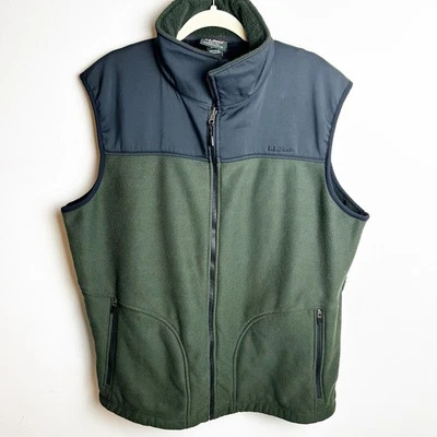 L.L. Bean Men's XL Tall Polartec Windproof fleece vest - Image 1 of 4