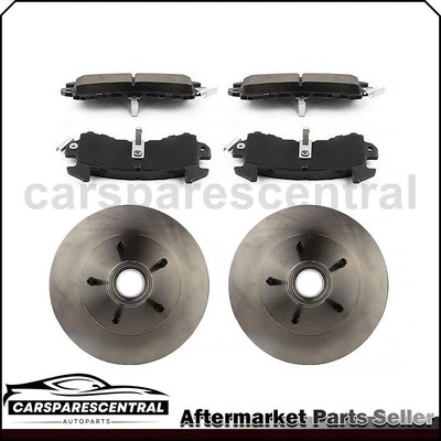 Rotores delanteros pastillas de freno semimetálicas para Chevrolet Camaro 1988 1982 1983 1984 Foto 1 de 4