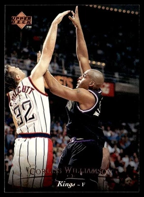 1995-96 Upper Deck Corliss Williamson Rookie Sacramento Kings #303 - Image 1 of 2